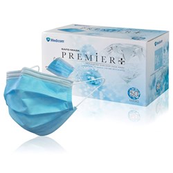 Premier Disposable Face Mask 3 ply Pack of 50
